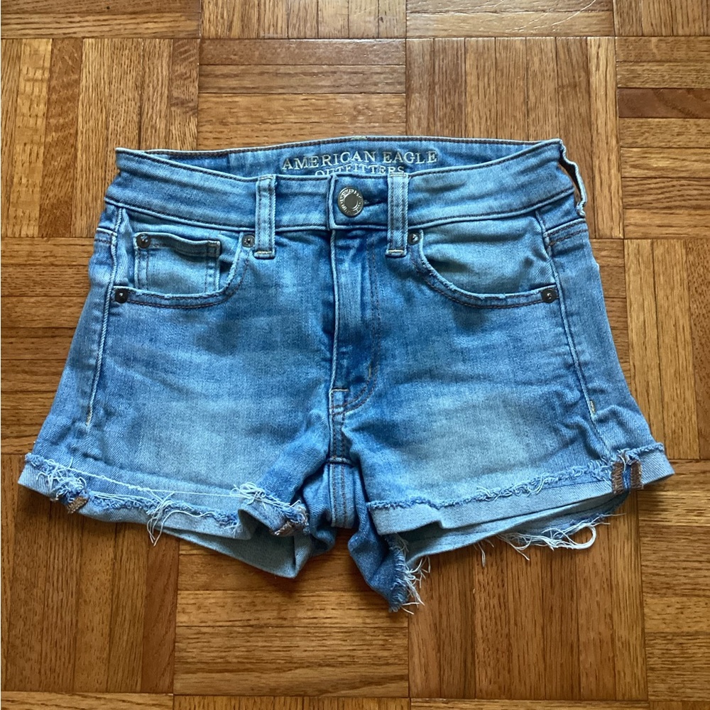 American eagle jean shorts